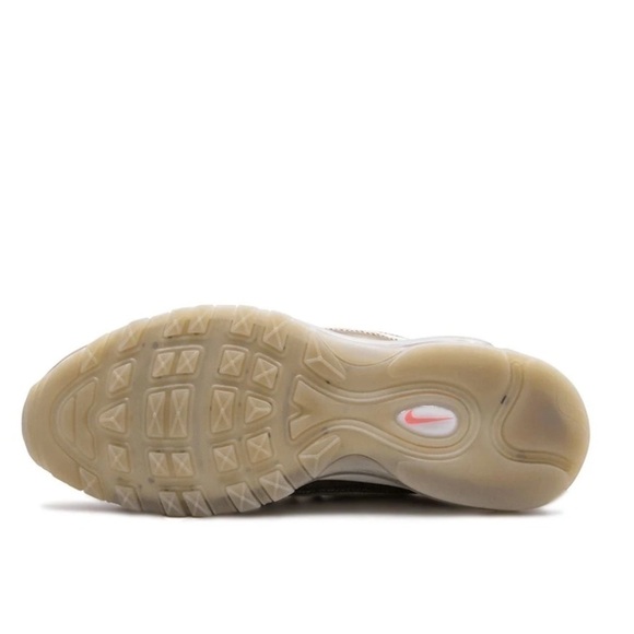 NEW Nike Air Max 98 "Rose Gold" sneakers pink and white leather metallic shoes - Picture 11 of 13